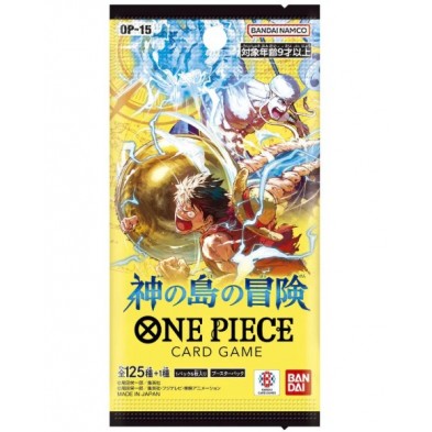 海賊王咭牌遊戲 補充包 第十五彈 神之島的冒險[OP-15]-原盒(24pcs) 